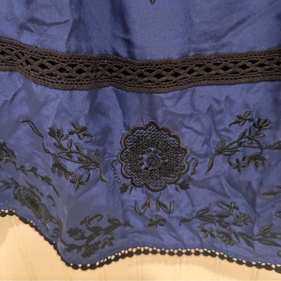 Nanette Lepore Royal Blue Floral Dress - Picture 2 of 8